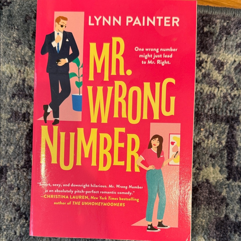 Mr. Wrong Number Book by Lynn Painter